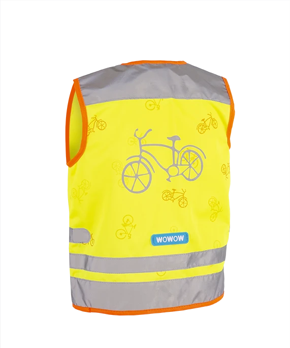 Wowow Gilet Réfléchissant Enfant Nutty Homme Jaune Fluo 4 Wowow Gilet Réfléchissant Enfant Nutty Homme Jaune Fluo – Image 2