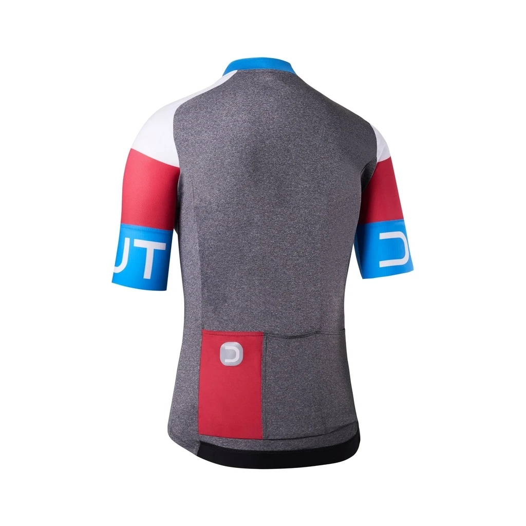Dotout PURE JERSEY Dark Grey Red Blue Homme Gris 4 Dotout PURE JERSEY Dark Grey Red Blue Homme Gris – Image 2