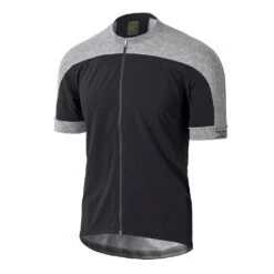 Dotout Freemont Jersey Black-melange Light Grey Homme Noir