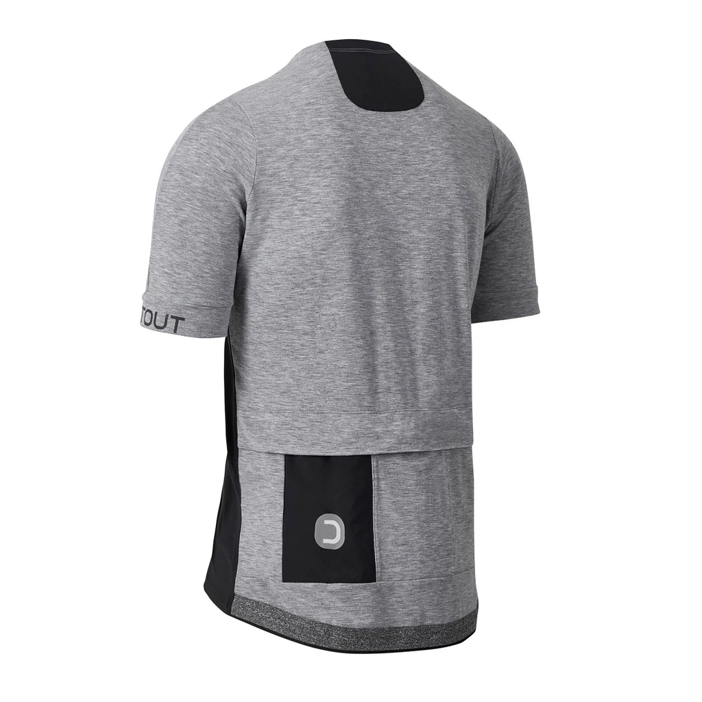 Dotout Freemont Jersey Black-melange Light Grey Homme Noir 4 Dotout Freemont Jersey Black-melange Light Grey Homme Noir – Image 2