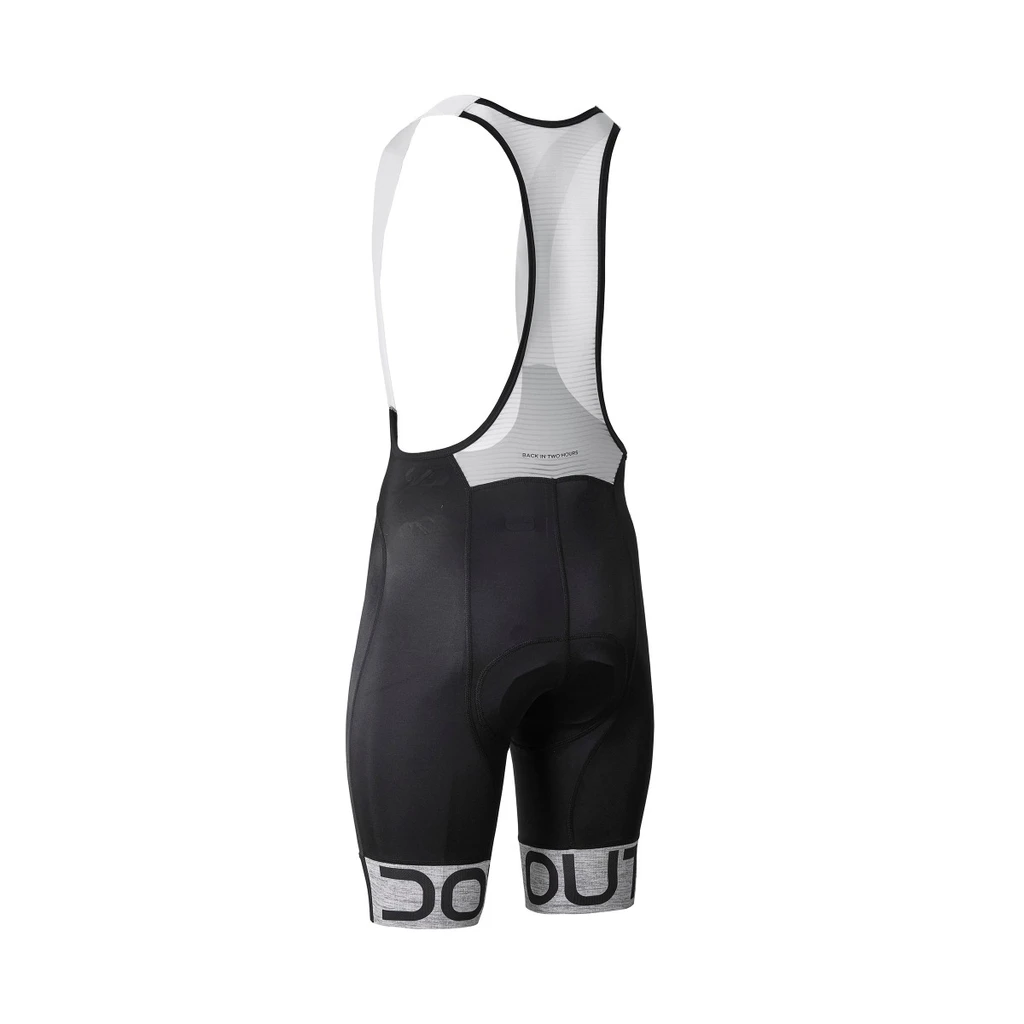 Dotout Team Bib Short Black-melange Light Grey Homme Noir 4 Dotout Team Bib Short Black-melange Light Grey Homme Noir – Image 2