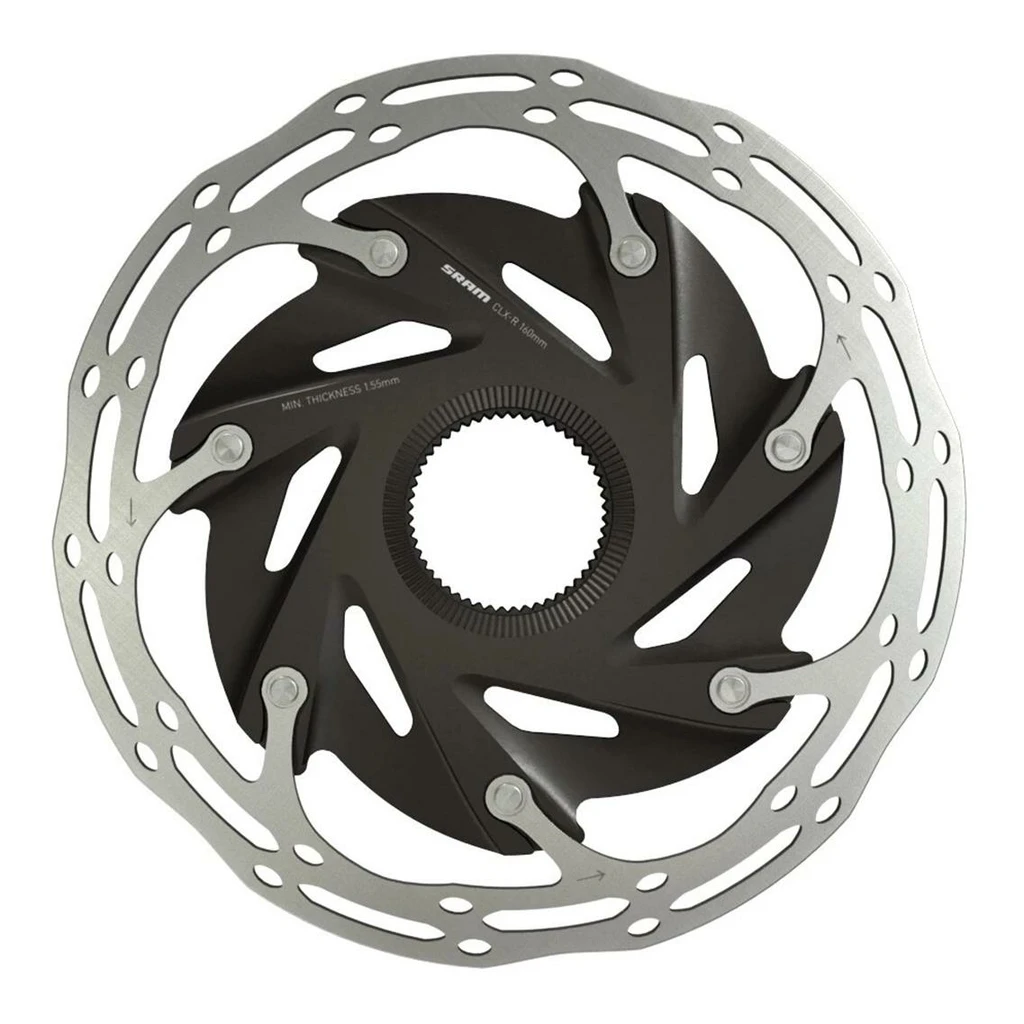 SRAM Disque Centerline XR Route 140mm Noir CenterLock AXS Argenté 3 SRAM Disque Centerline XR Route 140mm Noir CenterLock AXS Argenté