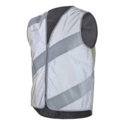 Wowow Gilet Réfléchissant Roadie Homme Argenté