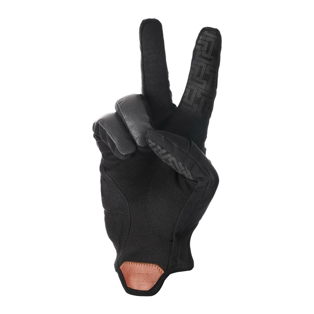 Chrome MIDWEIGHT CYCLE GLOVES Black Noir 4 Chrome MIDWEIGHT CYCLE GLOVES Black Noir – Image 2