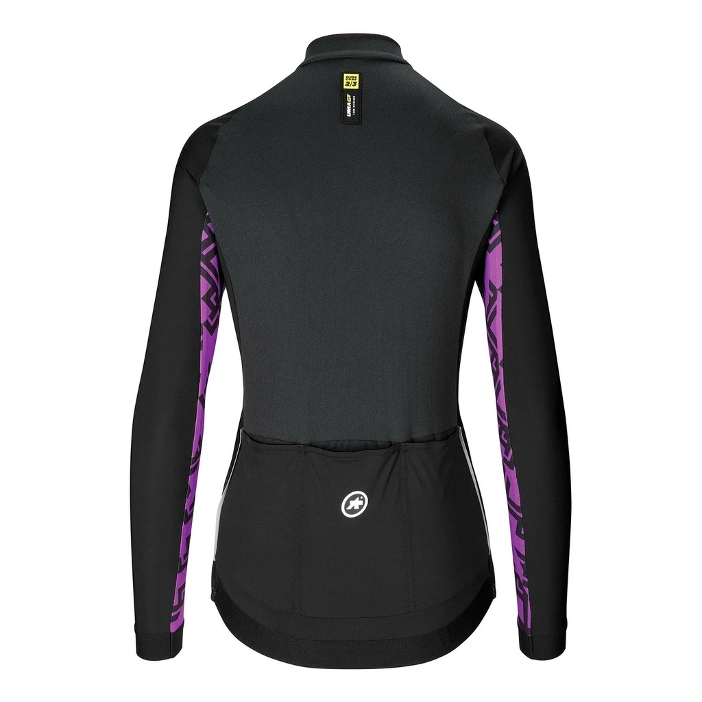 Assos UMA GT Spring Fall Jacket Venus Violet Femme Mauve 4 Assos UMA GT Spring Fall Jacket Venus Violet Femme Mauve – Image 2
