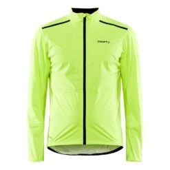 Craft ADV BIKE HYDRO LUMEN JACKET FLUMINO Homme Jaune Fluo