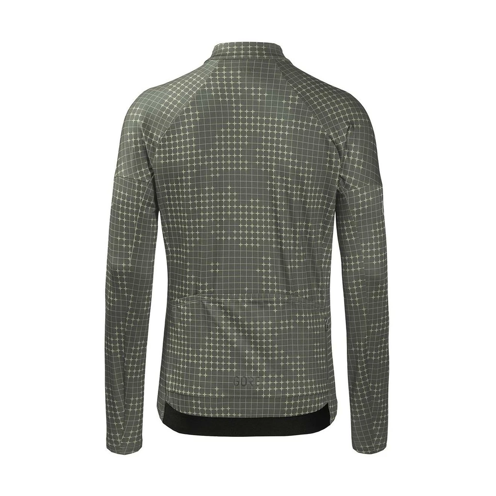 Gore Wear Progress Thermo GridCamo Jersey M Beige/lab Gray Homme Kaki 5 Gore Wear Progress Thermo GridCamo Jersey M Beige/lab Gray Homme Kaki – Image 3