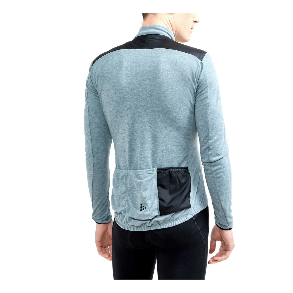 Craft ADV BIKE SUBZ WOOL LS JERSEY M TROOPER-BLACK Homme Bleu Denim 5 Craft ADV BIKE SUBZ WOOL LS JERSEY M TROOPER-BLACK Homme Bleu Denim – Image 3