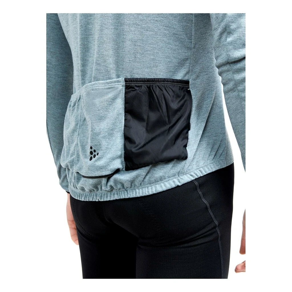 Craft ADV BIKE SUBZ WOOL LS JERSEY M TROOPER-BLACK Homme Bleu Denim 8 Craft ADV BIKE SUBZ WOOL LS JERSEY M TROOPER-BLACK Homme Bleu Denim – Image 6