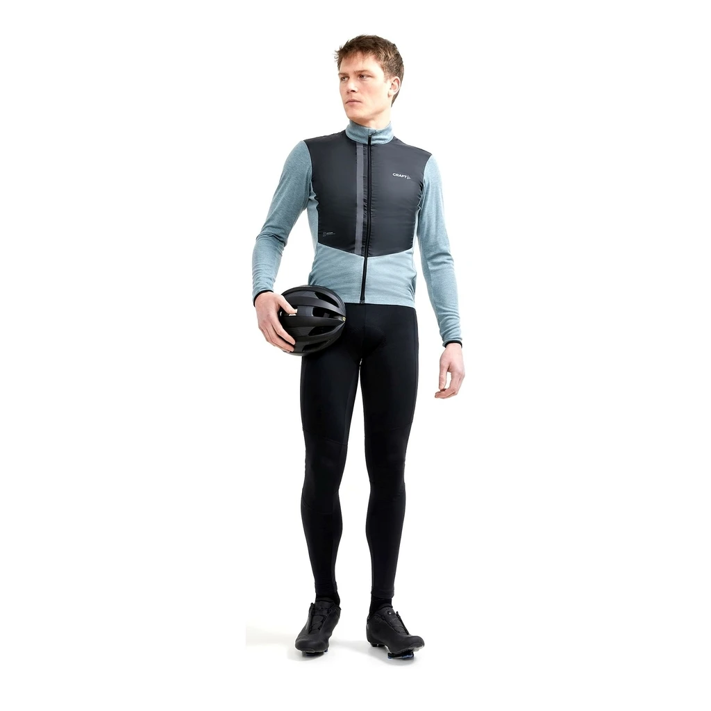 Craft ADV BIKE SUBZ WOOL LS JERSEY M TROOPER-BLACK Homme Bleu Denim 9 Craft ADV BIKE SUBZ WOOL LS JERSEY M TROOPER-BLACK Homme Bleu Denim – Image 7