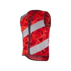 Wowow Gilet Réfléchissant Roadie Homme Rouge