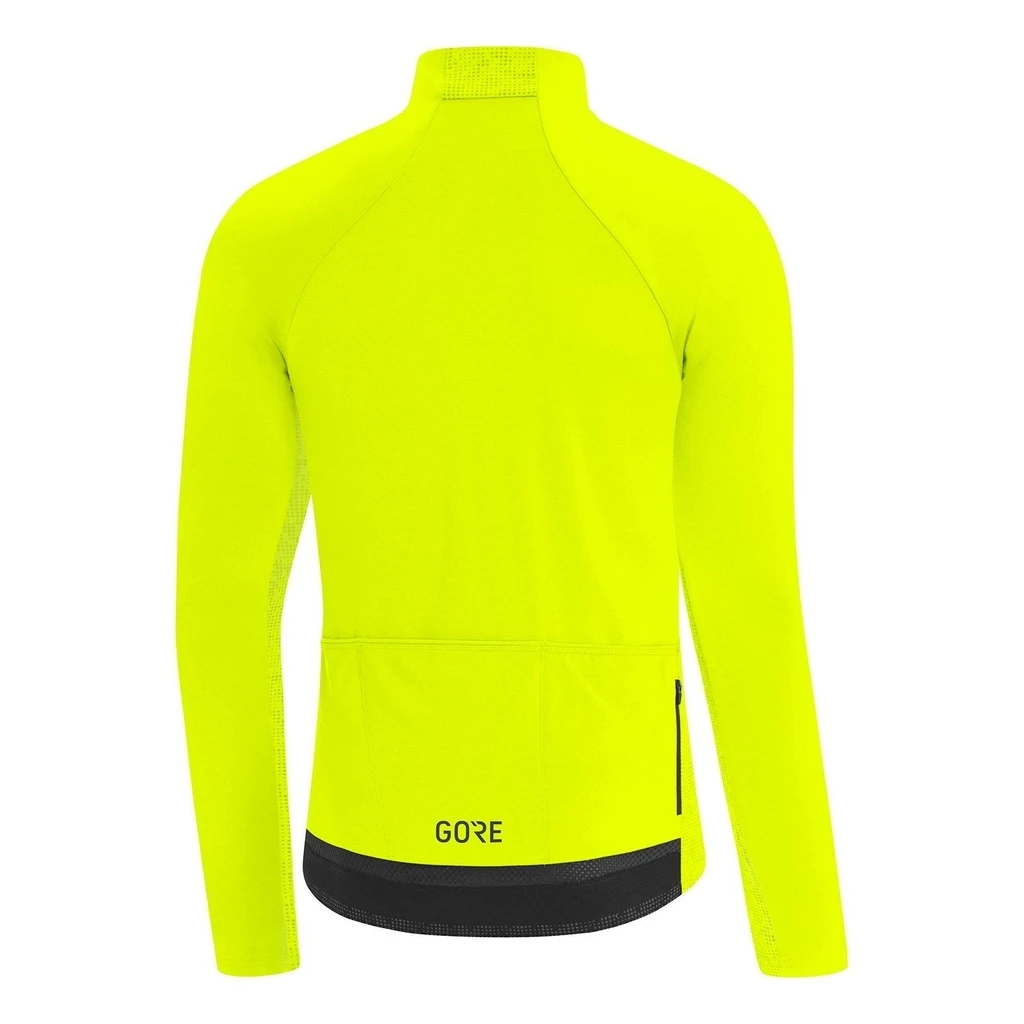Gore Wear Maillot C5 Thermo Jersey Neon Yellow/Citrus Green Homme Jaune Fluo 4 Gore Wear Maillot C5 Thermo Jersey Neon Yellow/Citrus Green Homme Jaune Fluo – Image 2