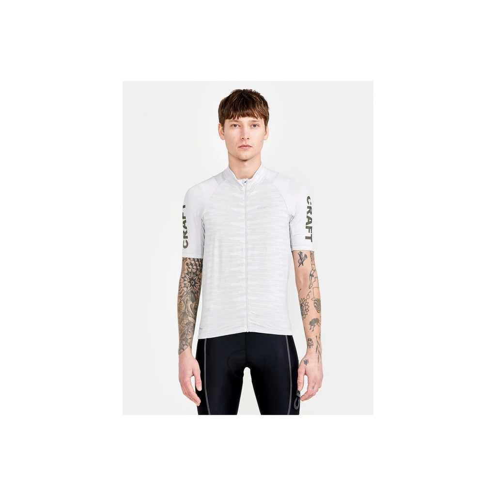 Craft ADV ENDUR LUMEN JERSEY ASH Homme Blanc 4 Craft ADV ENDUR LUMEN JERSEY ASH Homme Blanc – Image 2