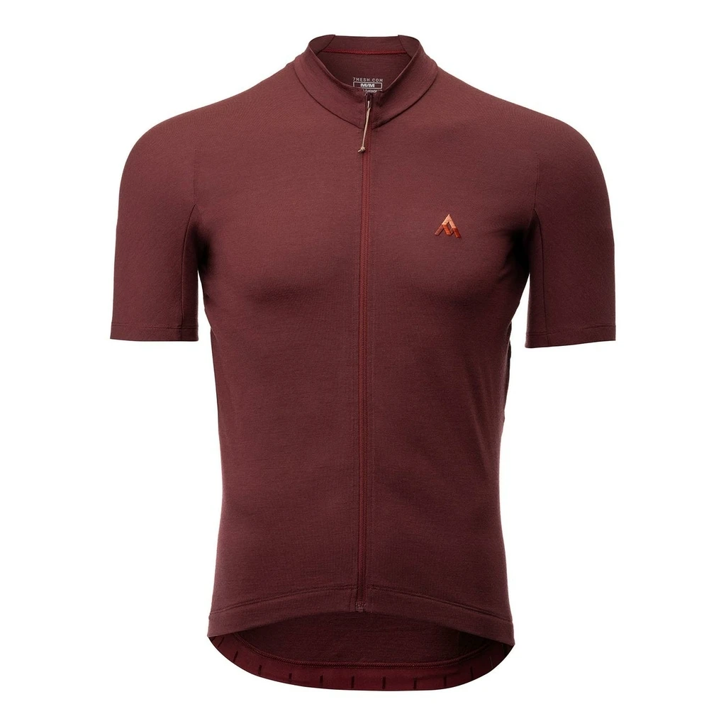 7mesh Ashlu Merino Jersey SS Men Port Homme Bordeaux 3 7mesh Ashlu Merino Jersey SS Men Port Homme Bordeaux