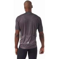 Odlo Maillot ZEROWEIGHT Black / Graphite Grey Homme 12 Odlo Maillot ZEROWEIGHT Black / Graphite Grey Homme -RideLight Boutique main 411912 60056 Model Back Crop 1 910d