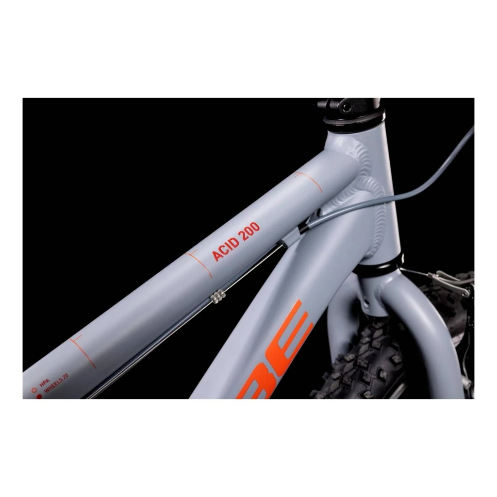 Cube Acid 200 Taille Enfant 115-130cm Homme Argenté 4 Cube Acid 200 Taille Enfant 115-130cm Homme Argenté – Image 2