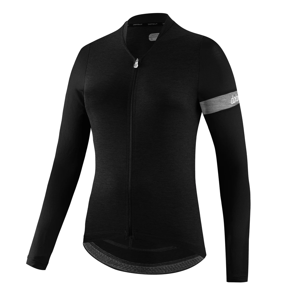 Dotout Block Long Sleeve W Jersey Black Femme Noir 3 Dotout Block Long Sleeve W Jersey Black Femme Noir