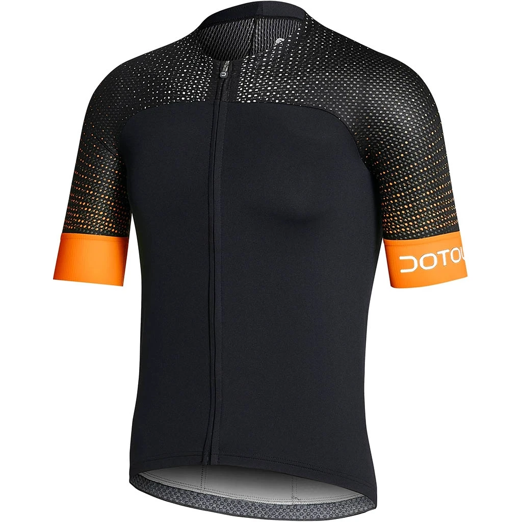 Dotout Hybrid Jersey Black-fluo Orange Homme 3 Dotout Hybrid Jersey Black-fluo Orange Homme