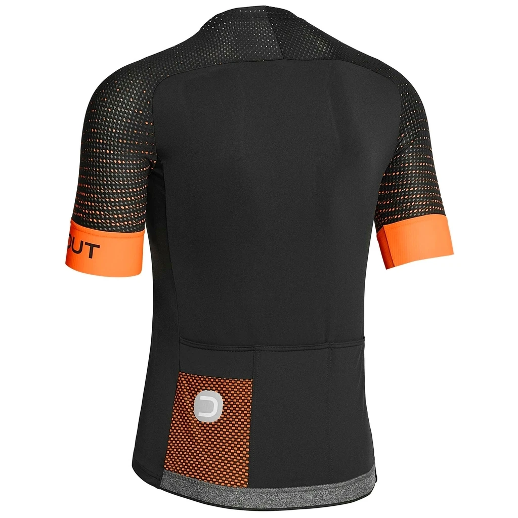 Dotout Hybrid Jersey Black-fluo Orange Homme 4 Dotout Hybrid Jersey Black-fluo Orange Homme – Image 2