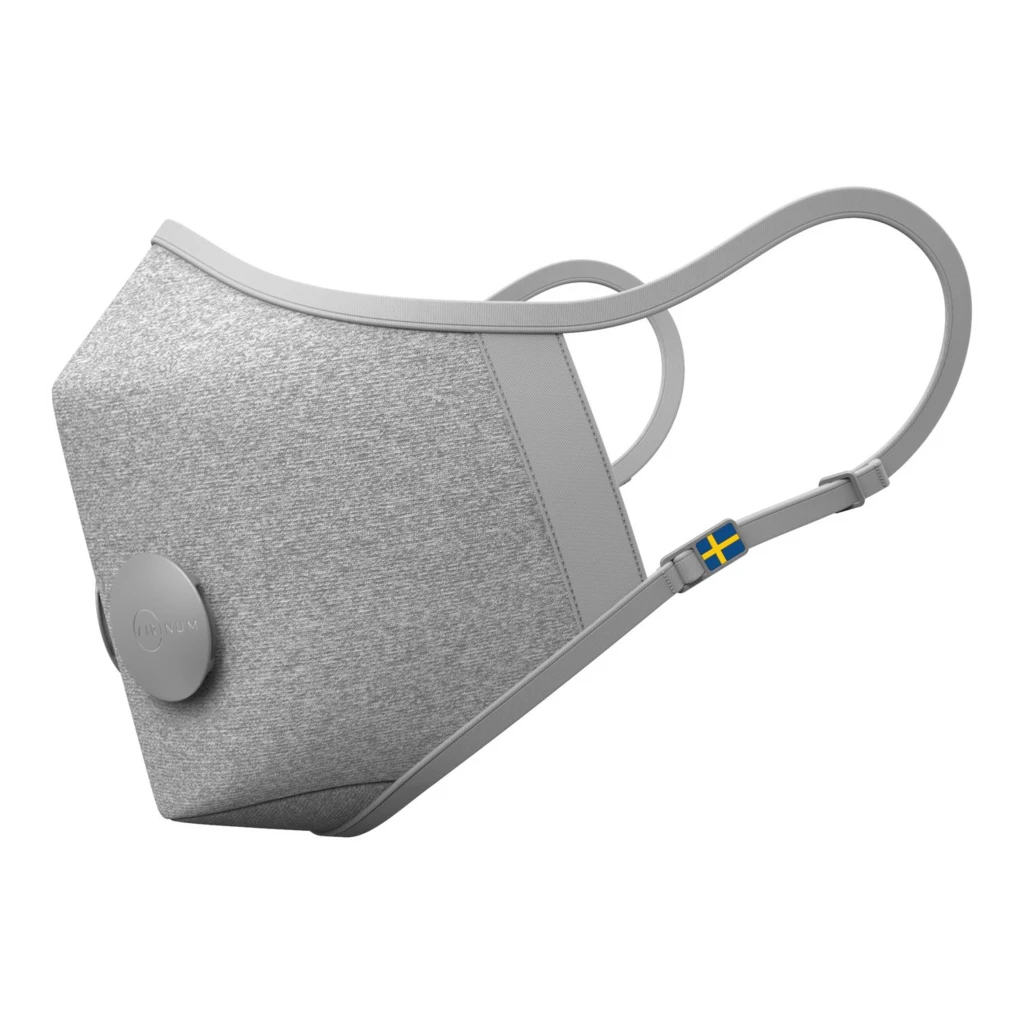 Airinum Masque Anti-pollution Urban Air Mask FFP2 Gris Gris Clair 4 Airinum Masque Anti-pollution Urban Air Mask FFP2 Gris Gris Clair – Image 2