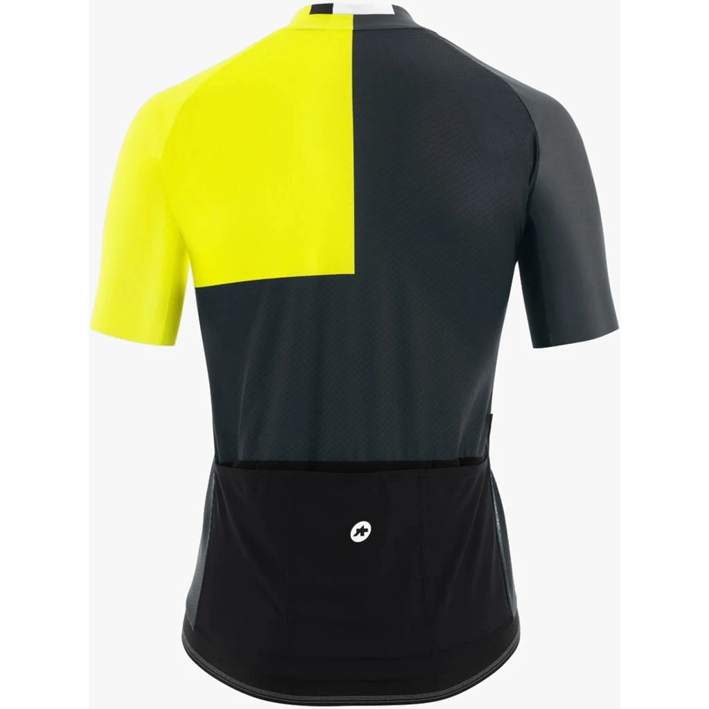 Assos MILLE GT Jersey C2 EVO Stahlstern Optic Yellow Homme 4 Assos MILLE GT Jersey C2 EVO Stahlstern Optic Yellow Homme – Image 2