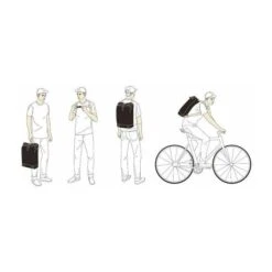 Brooks England Sac à Dos Pickwick Day Pack 12 Lt Black Homme Noir -RideLight Boutique main BB022A07200 5 f90f