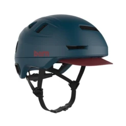 Bern Hudson MIPS LED Matte Navy Bleu Denim