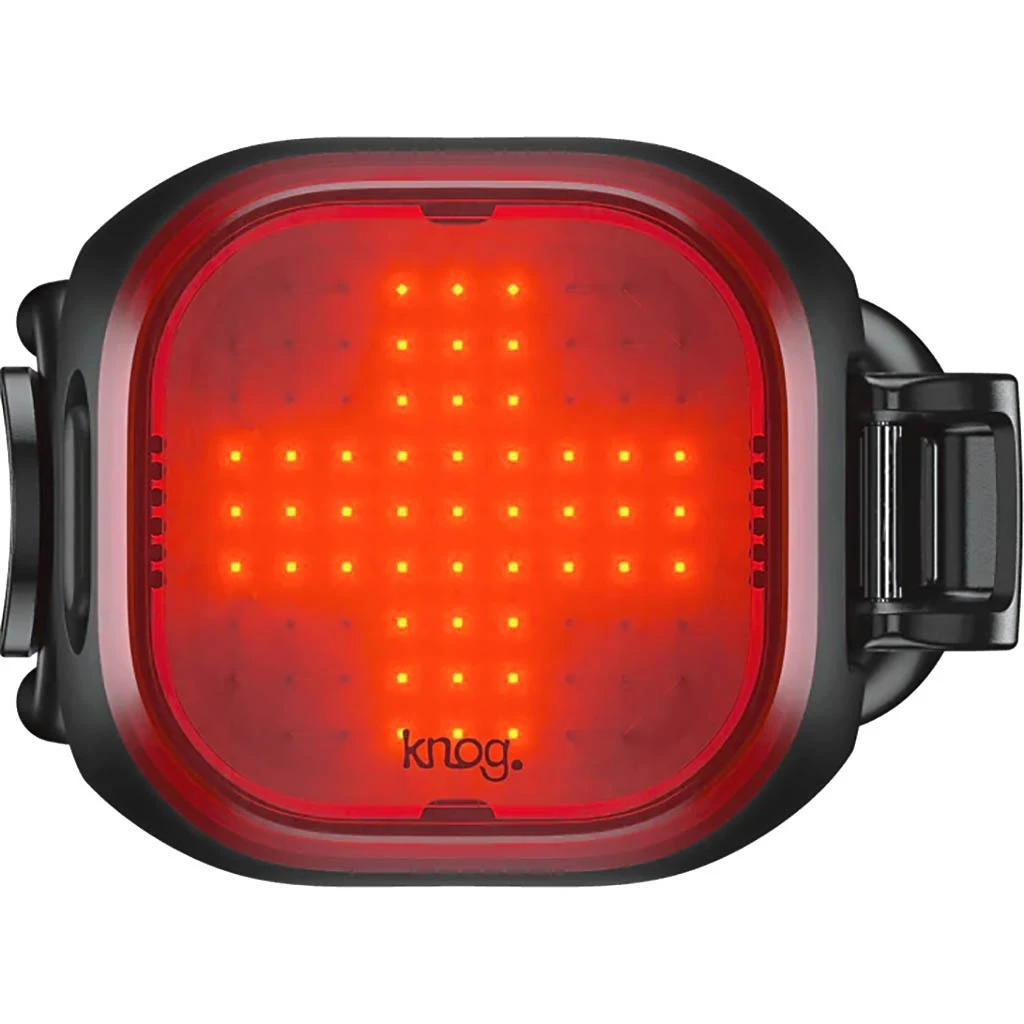 Knog Blinder Mini Rear - Cross - Black Noir 3 Knog Blinder Mini Rear - Cross - Black Noir
