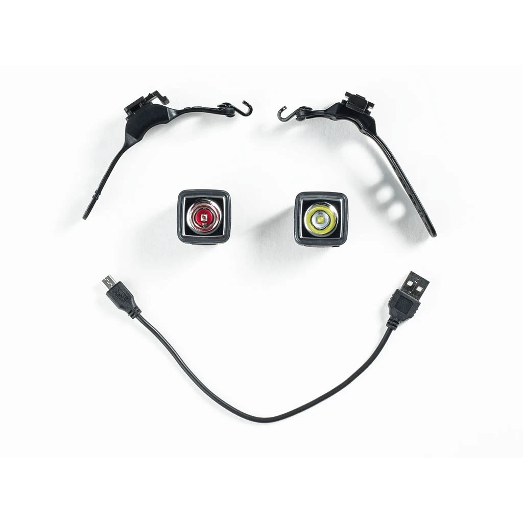 Bontrager Avant Ion 100 R/ Arrière Flare 30 R City Noir 7 Bontrager Avant Ion 100 R/ Arrière Flare 30 R City Noir – Image 5