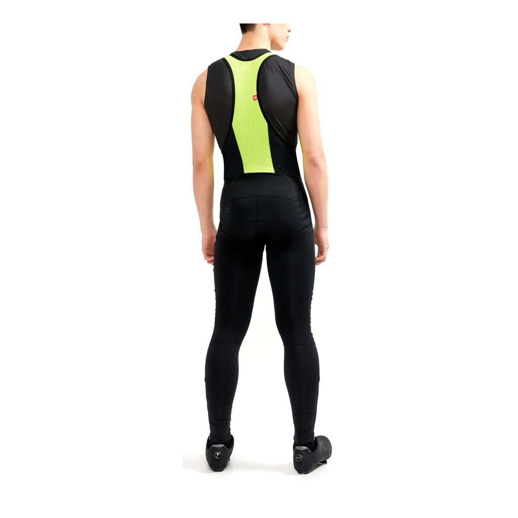 Craft ADV BIKE SUBZ LUMEN BIB TIGHTS BLACK-FLUMINO Homme Noir 8 Craft ADV BIKE SUBZ LUMEN BIB TIGHTS BLACK-FLUMINO Homme Noir – Image 6