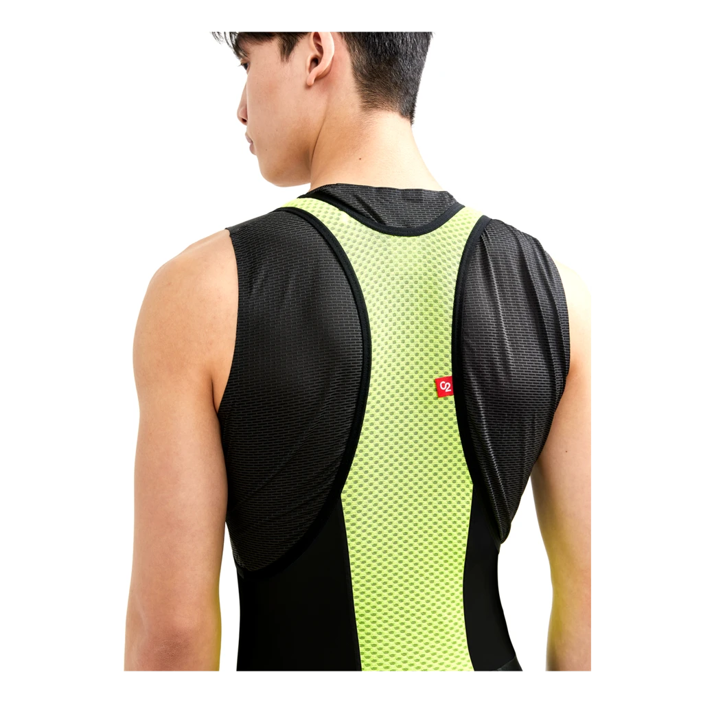 Craft ADV BIKE SUBZ LUMEN BIB TIGHTS BLACK-FLUMINO Homme Noir 7 Craft ADV BIKE SUBZ LUMEN BIB TIGHTS BLACK-FLUMINO Homme Noir – Image 5