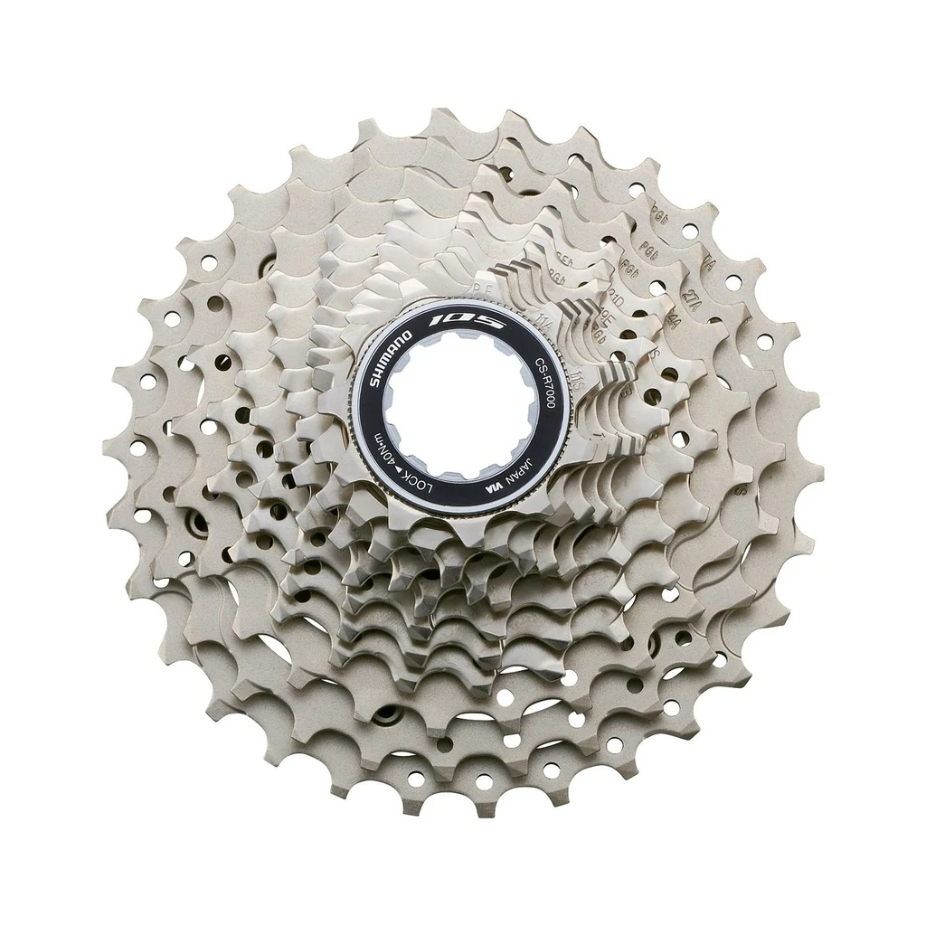 Shimano Cassette 105 CS-R7000 11vit (11-28) Argent 3 Shimano Cassette 105 CS-R7000 11vit (11-28) Argent