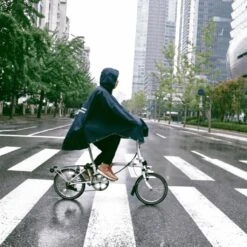 The Peoples Poncho Poncho 3.0 Hardy Navy -RideLight Boutique main Navy Poncho 3.0 2048x 877e