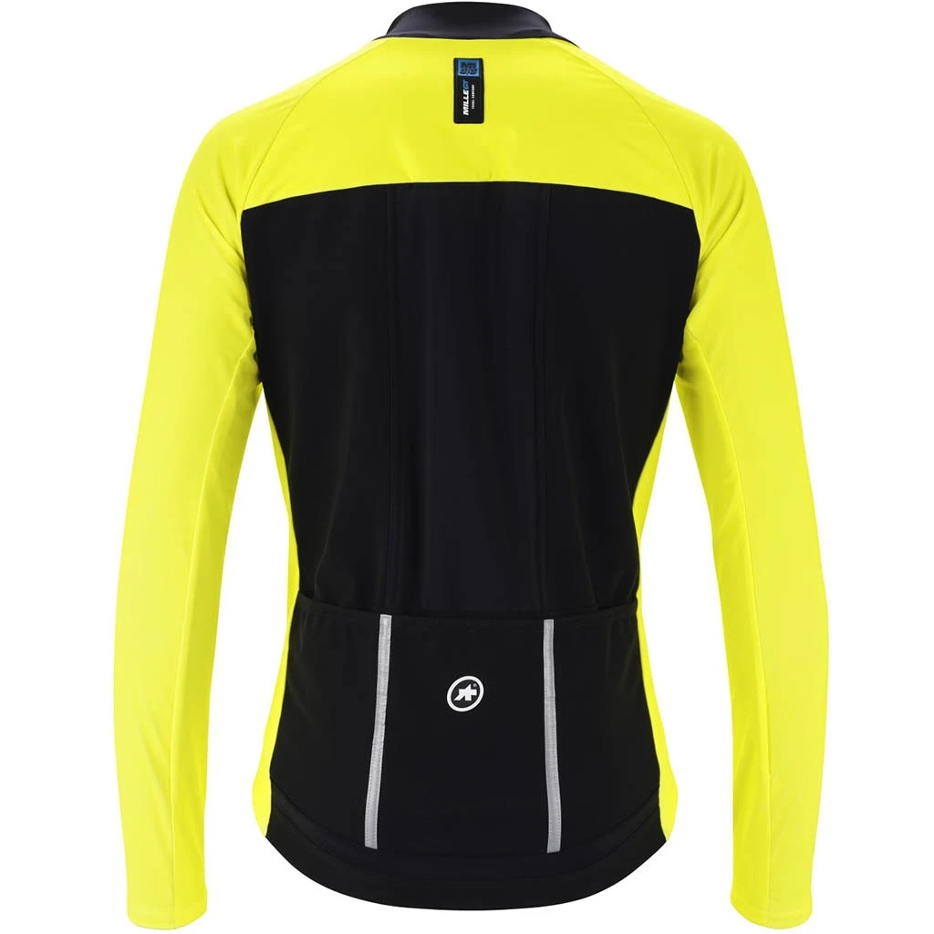 Assos MILLE GT Ultraz Winter Jacket EVO Fluo Yellow Homme Jaune Fluo 4 Assos MILLE GT Ultraz Winter Jacket EVO Fluo Yellow Homme Jaune Fluo – Image 2