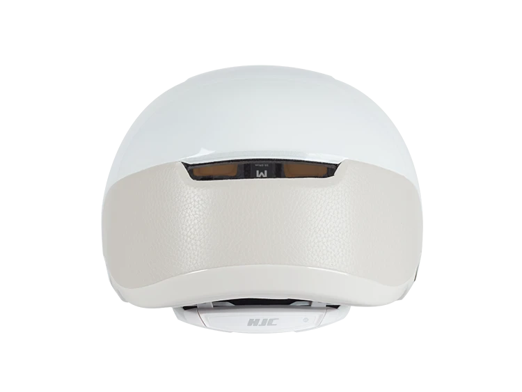 HJC CALIDO PLUS VISIERE PEARL WHITE GREY Blanc 5 HJC CALIDO PLUS VISIERE PEARL WHITE GREY Blanc – Image 3