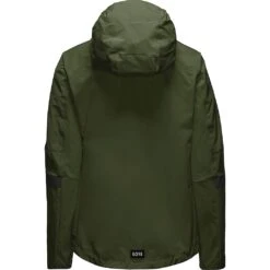 Gore Wear Lupra Jacket Mens Utility Green Homme -RideLight Boutique main gore w lupra jacket 21b gor 100872 utility green 3 5076