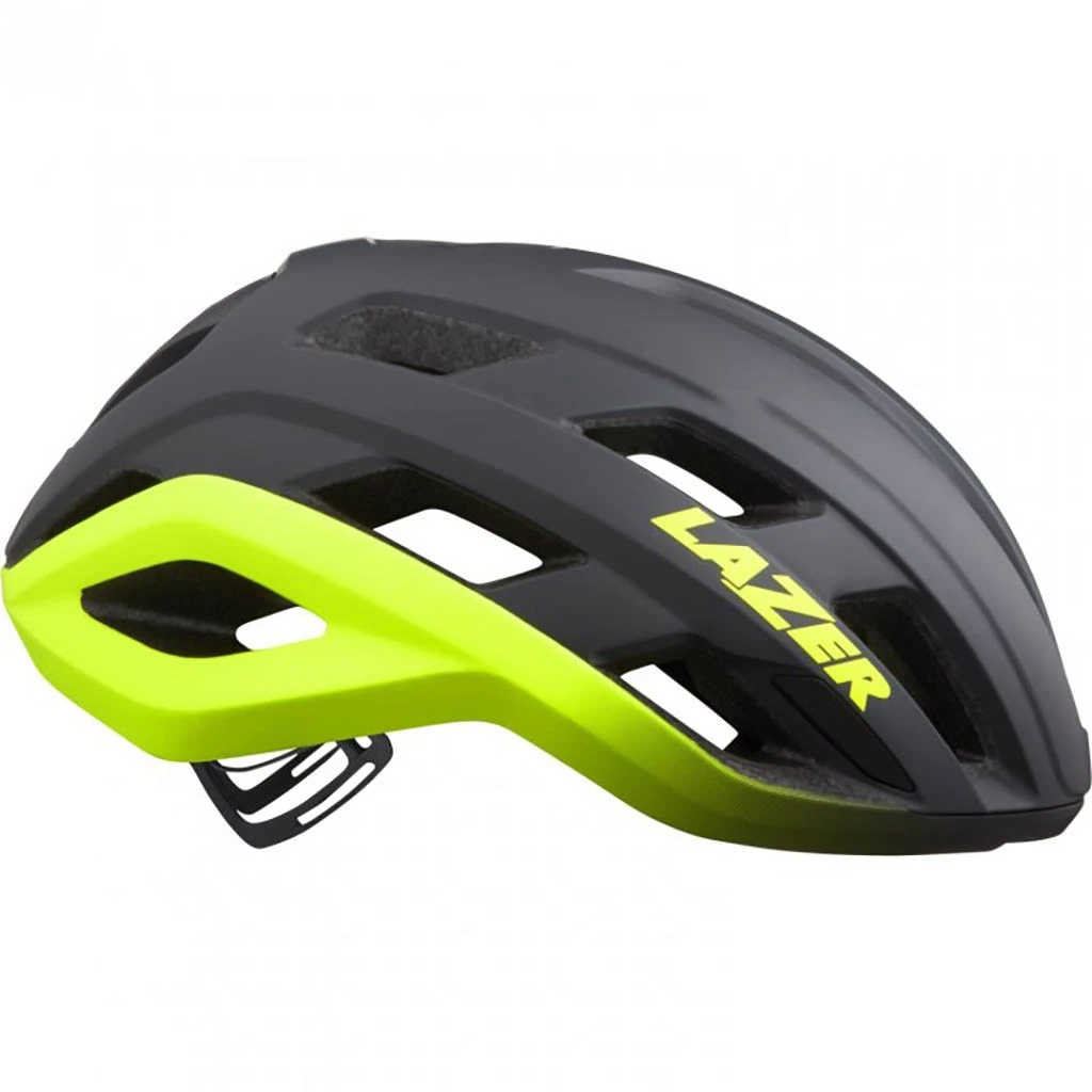 Lazer STRADA KinetiCore Dark Grey/Flash Yellow 3 Lazer STRADA KinetiCore Dark Grey/Flash Yellow